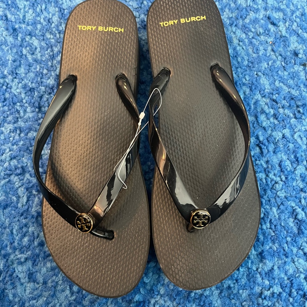 Tory Burch wedge slides